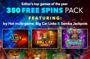 350 Free Spins Pack