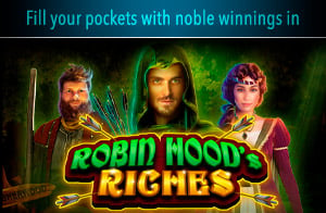 Robin Hood's Riches promotional logo